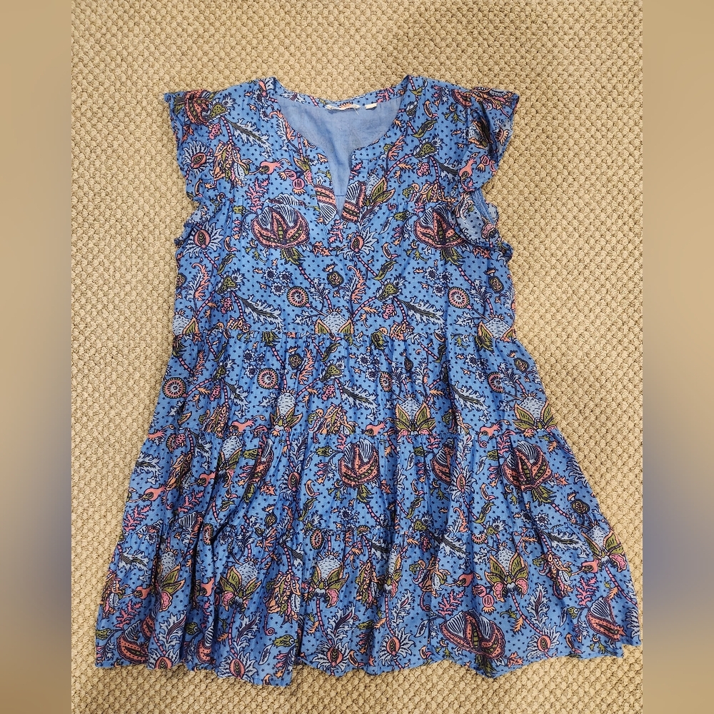 Roller Rabbit Amanda Star Pippa Dress XL